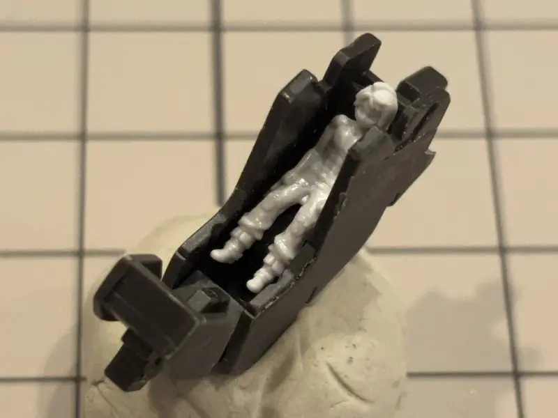 バルバトス胸部コクピット