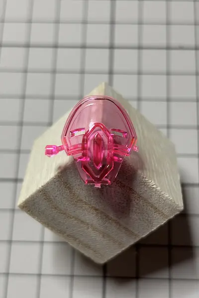 バルバトス腕部３＜６＞肩のクリアパーツ